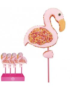 Vaahtokarkkitikkari Flamingo 40g